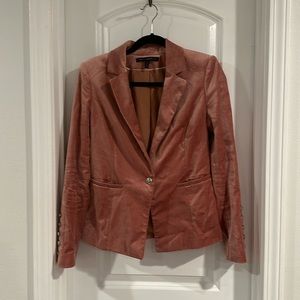 WHBM Velvet Blazer